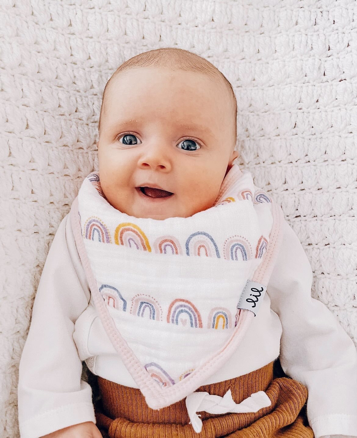 Muslin bandana sales bib
